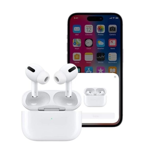 Fones sem fio com estojo