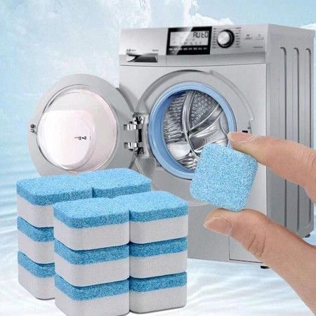 Pastilhas para limpeza de máquina de lavar