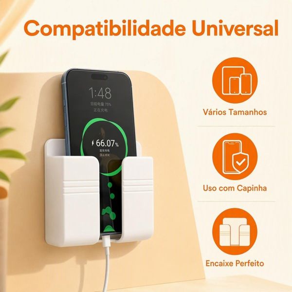 Suporte organizador de parede