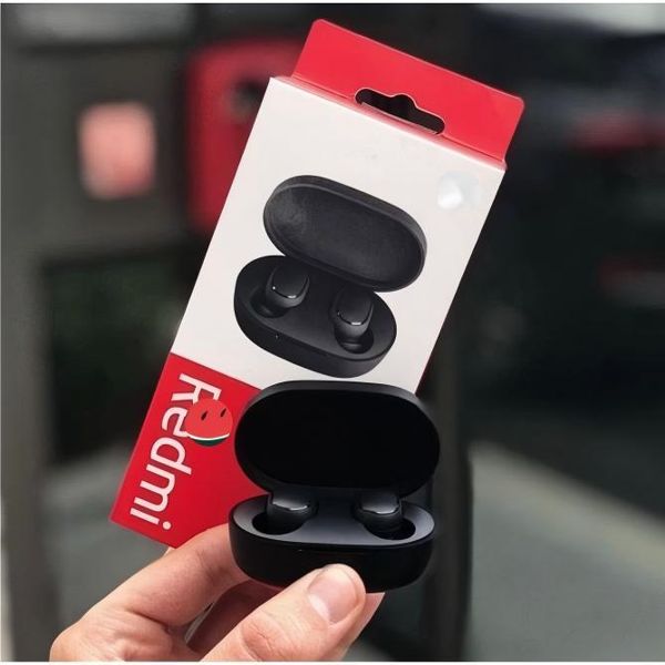 Fones Bluetooth Redmi com estojo