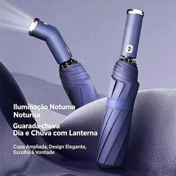 Guarda-chuva com lanterna