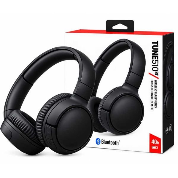 Headphone Bluetooth dobrável