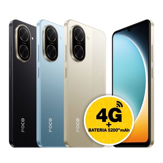Xiaomi Poco C71, opções 64 / 128 GB